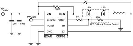 Exar XRP7613